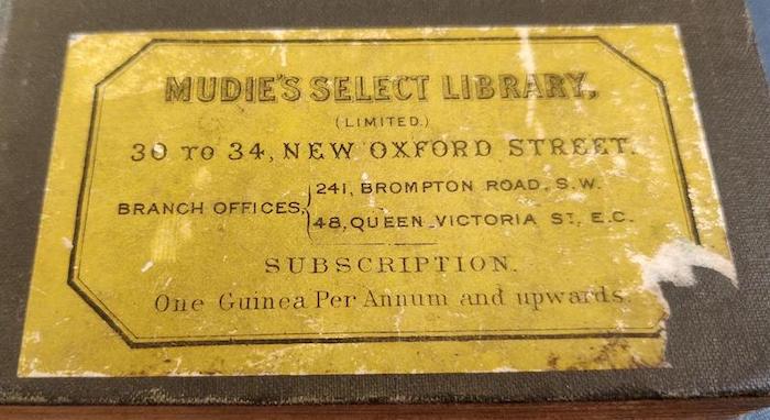 Mudie's Select Library Ltd.